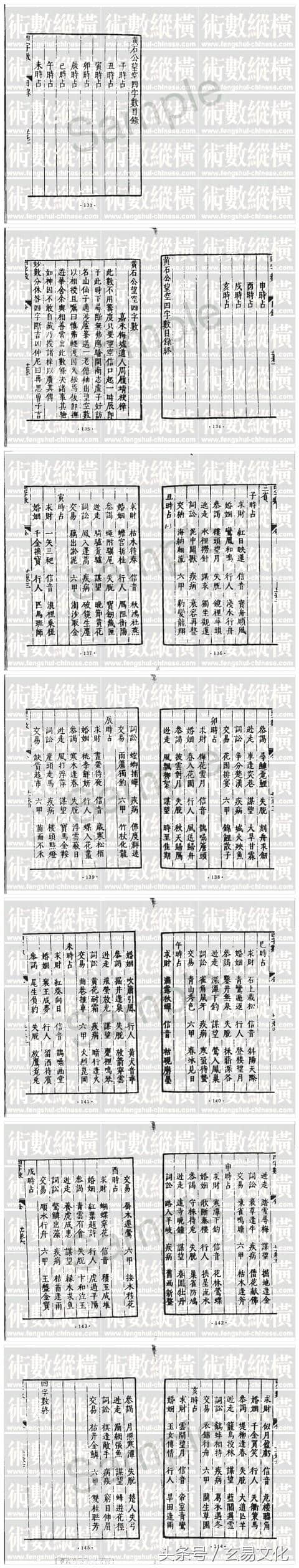 占卜卦术：《黄石公四字断》简单、实用、易学