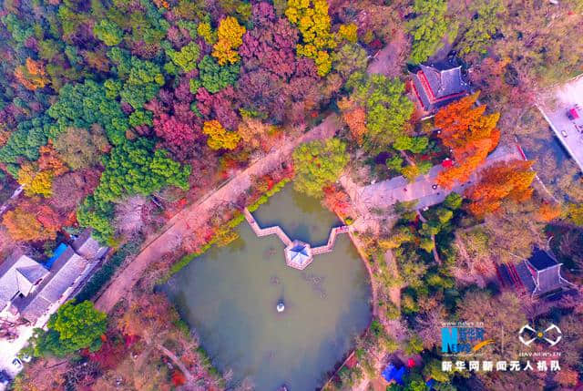 航拍金陵古栖霞寺 赏六朝名寺胜景