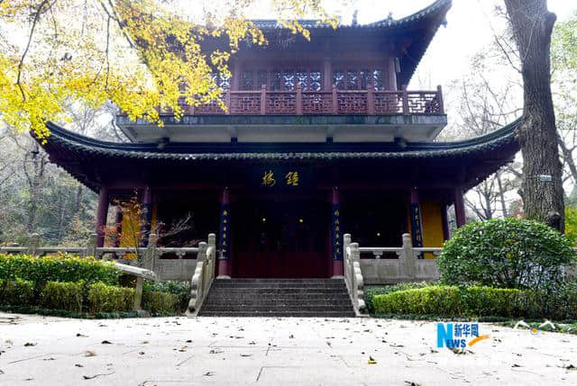 航拍金陵古栖霞寺 赏六朝名寺胜景