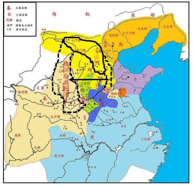 魏国霸业之建立——魏文侯，从战争看魏国占领了哪些地方