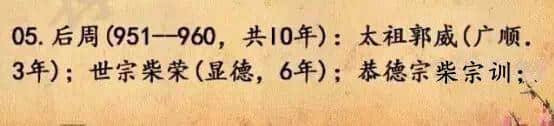 中国历代皇帝顺序表，太全了！（值得收藏）