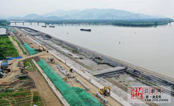 杭州：浦阳江治理三期工程加速推进