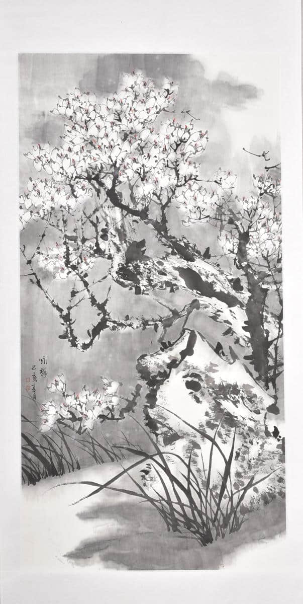 草树知春不久归，百般红紫斗芳菲，画家张咏梅作品欣赏