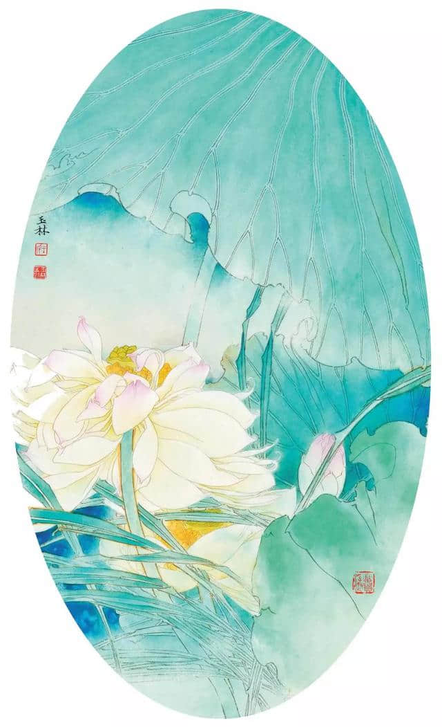 闲画荷花 | 迷醉水芙蓉——荷叶罗裙一色裁，芙蓉向脸两边开