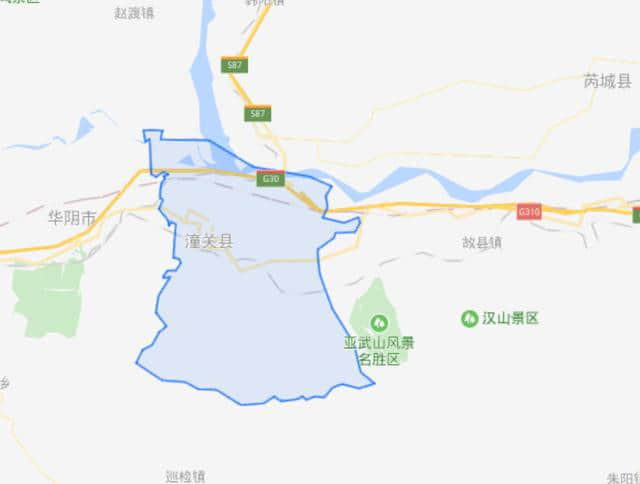 陕西省一个县，人口仅15万，为古代兵家必争之地