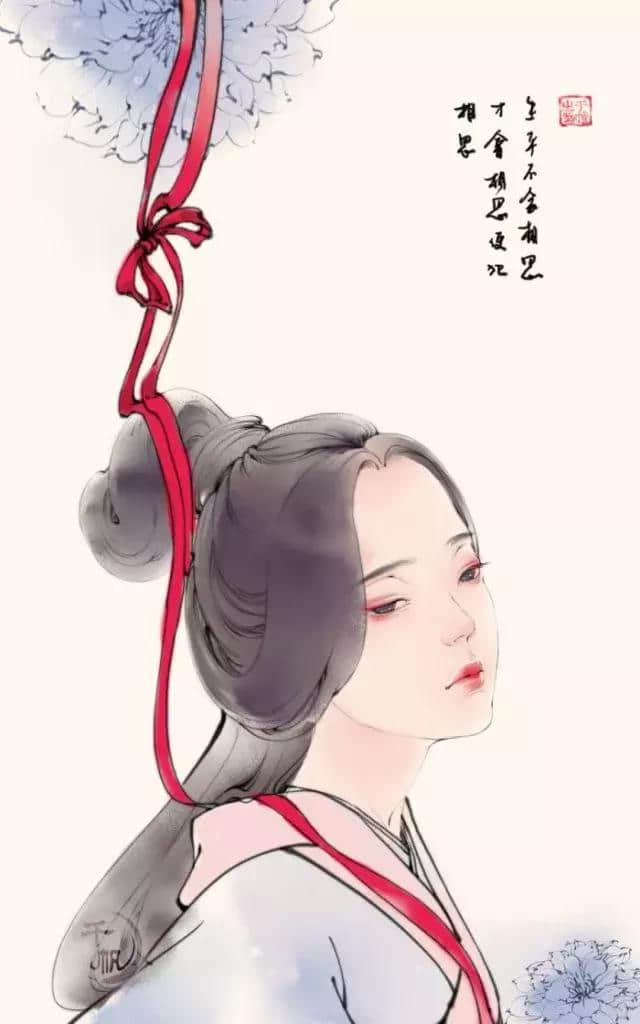 美人壁纸 | 画楼西畔桂堂东，伊人东亭笙箫颂