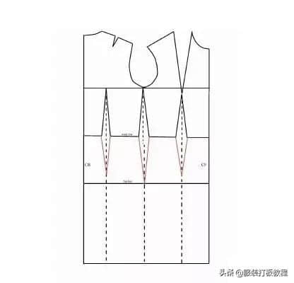 新手裁剪入门一步一步教你画公主线连衣裙