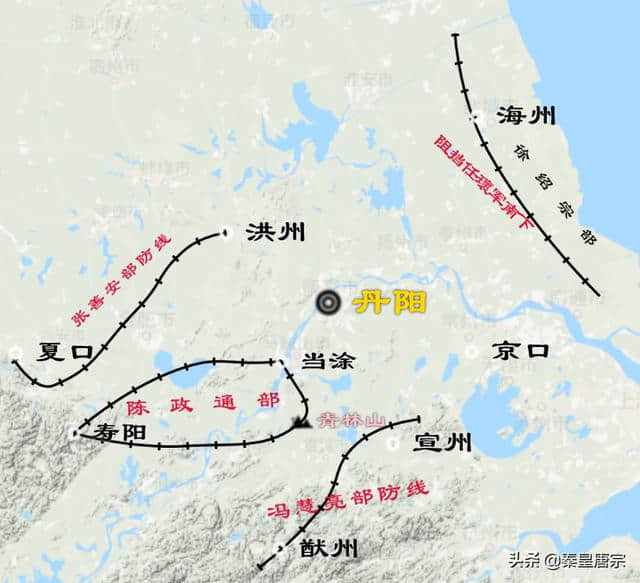 地图上的硝烟（1）：唐王朝平定辅公袥势力，统一江淮地区