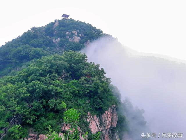 云雾缭绕如仙境 第一洞天王屋山