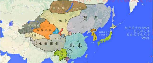 地图上看北宋167年的内忧外患，宋经济军事够强无奈敌人战力更强