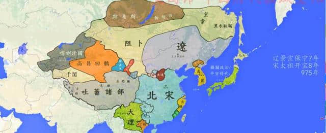 地图上看北宋167年的内忧外患，宋经济军事够强无奈敌人战力更强