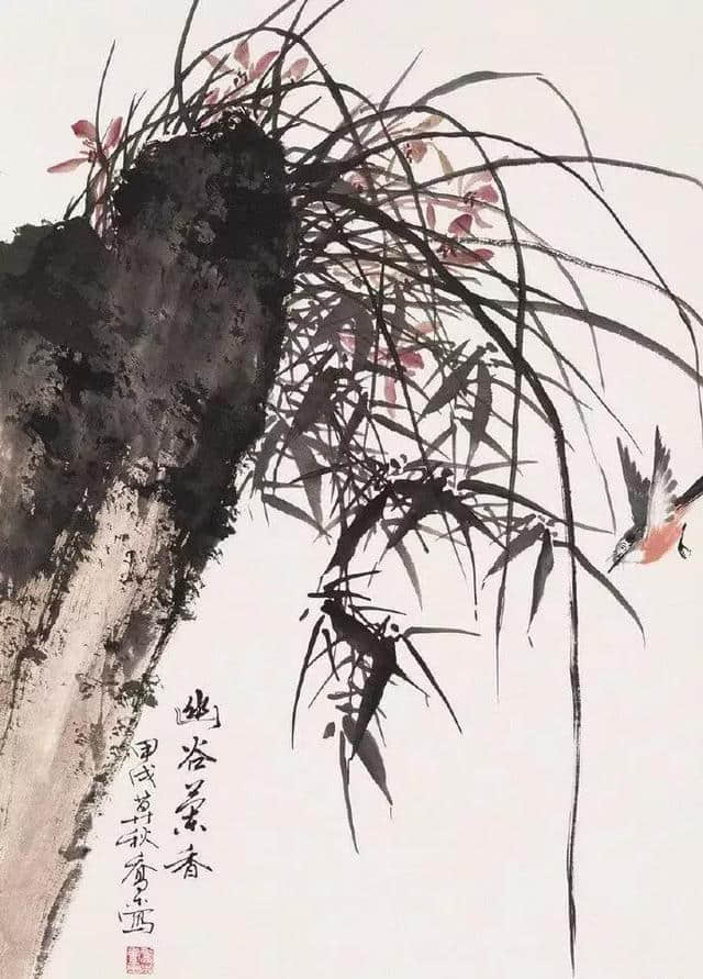 小央美：花中二君子！