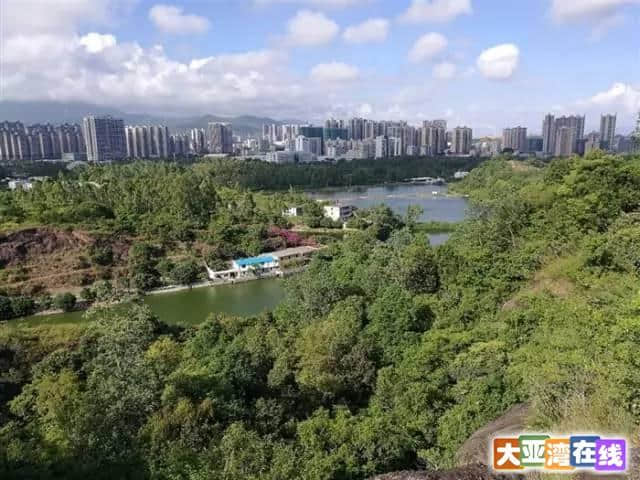 登虎头山公园，观大亚湾绝美景色！