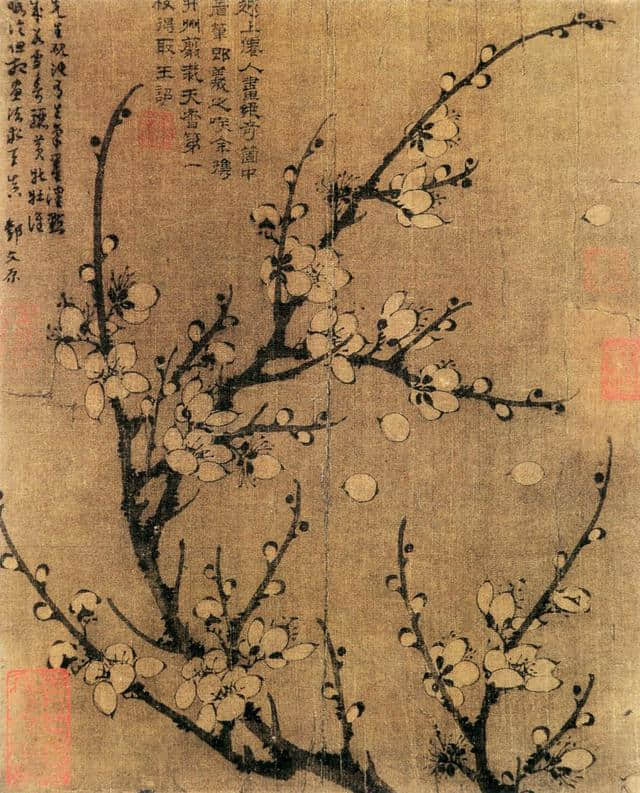 画梅一绝，清代小说家吴敬梓心中的完美人物-元代画家王冕