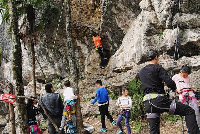 杭州 南高峰 攀岩