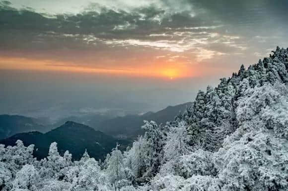 『诗词赏析』：山窗寒夜时，听雪洒竹林《名山胜景美雪图请珍藏》