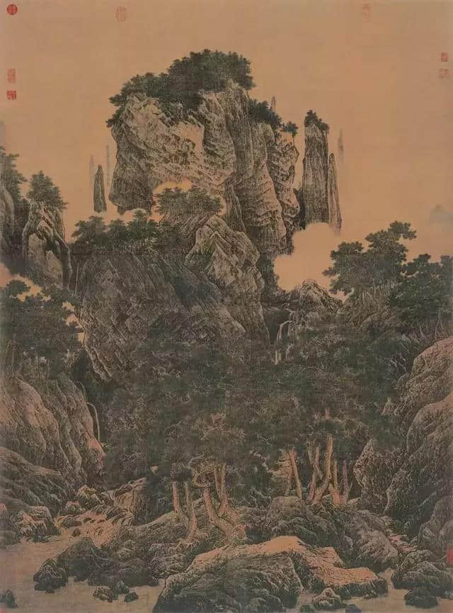 中国古代十大杰出画家，浅聊李唐及其代表作《万壑松风图》