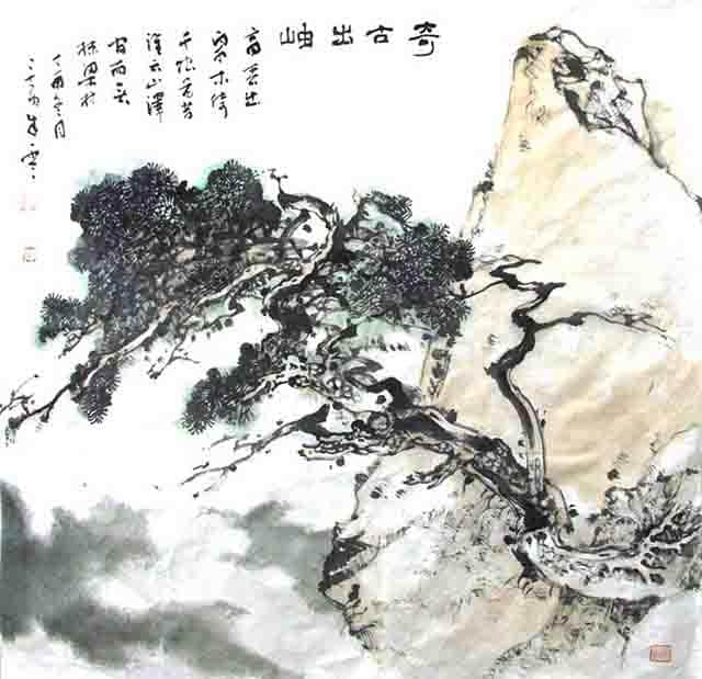 云影松涛入梦来——朱零先生《万壑松风》主题系列山水作品