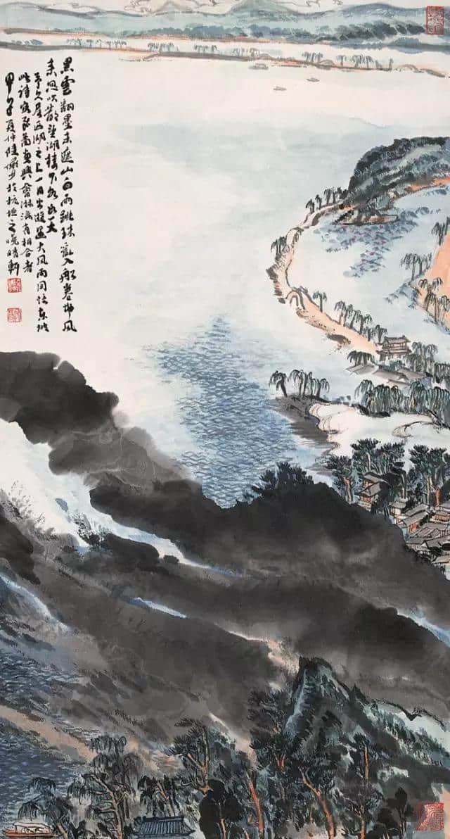 黑云翻墨未遮山，白雨跳珠乱入船