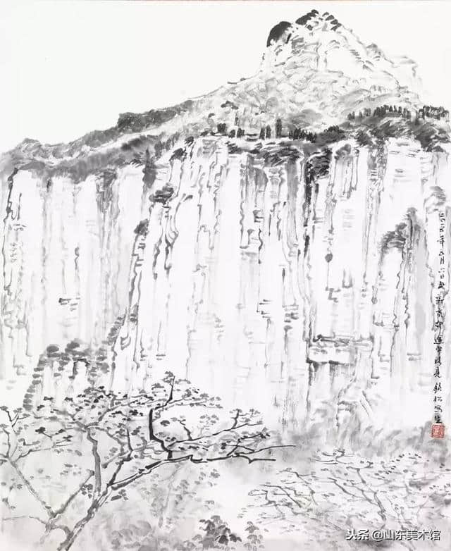 “吞吐大荒”许钦松山水画展收官展12月7日将于山东美术馆开展