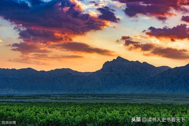 雄伟的宁夏贺兰山