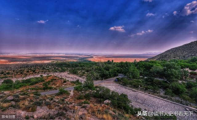 雄伟的宁夏贺兰山