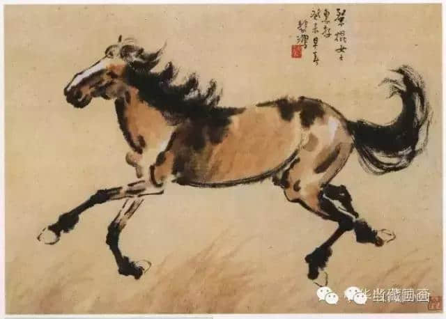 读徐悲鸿画马-往来千载，吞吐大荒