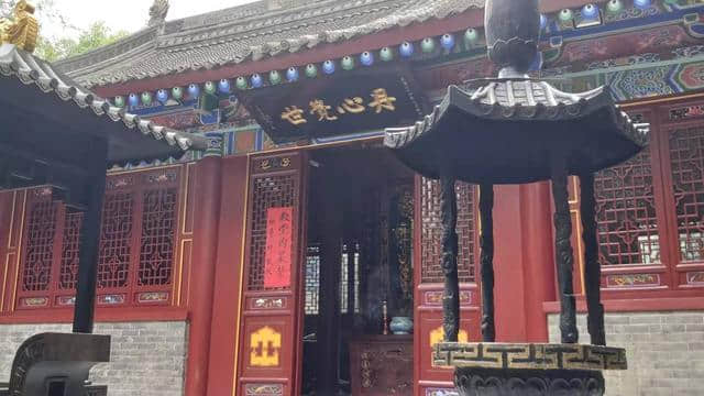 隐藏于西安闹市中的一座千年古寺--罔极寺