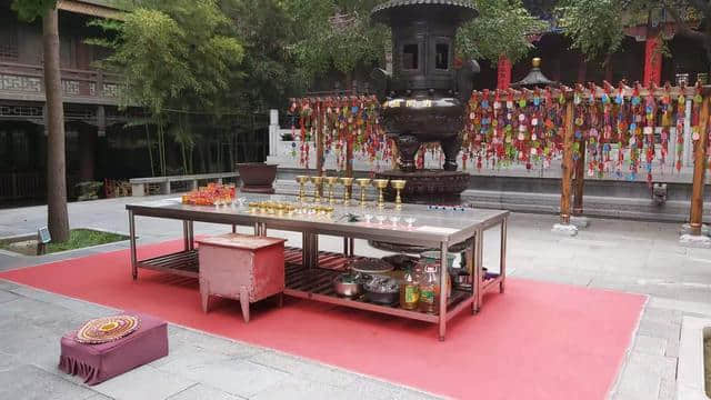 隐藏于西安闹市中的一座千年古寺--罔极寺