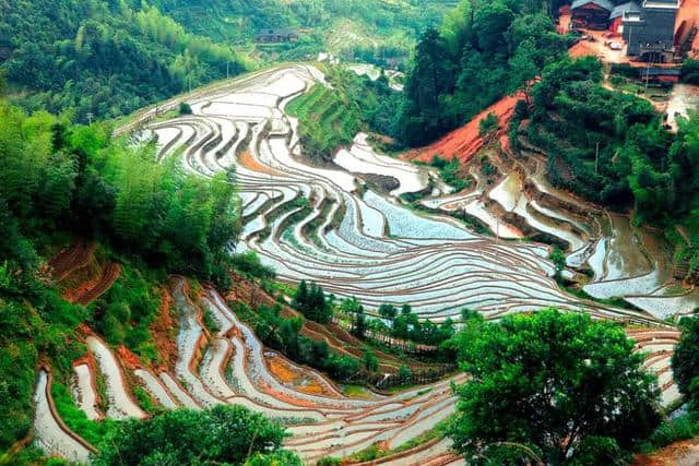 周末去哪玩丨登顶云翠山天柱峰，赏山东最美梯田