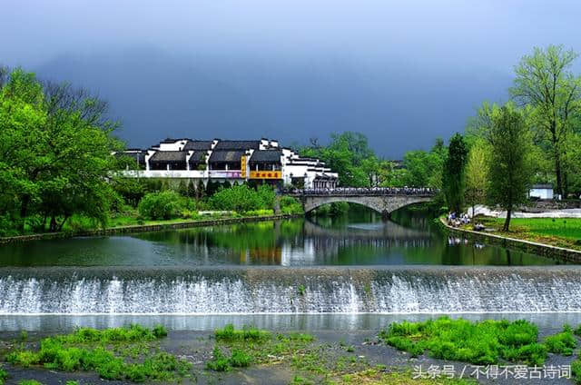 每日一句古诗名句——“正是江南好风景，落花时节又逢君”