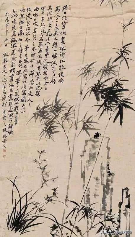 清代比较有代表性的文人画家，扬州八怪之一——郑板桥（郑燮）