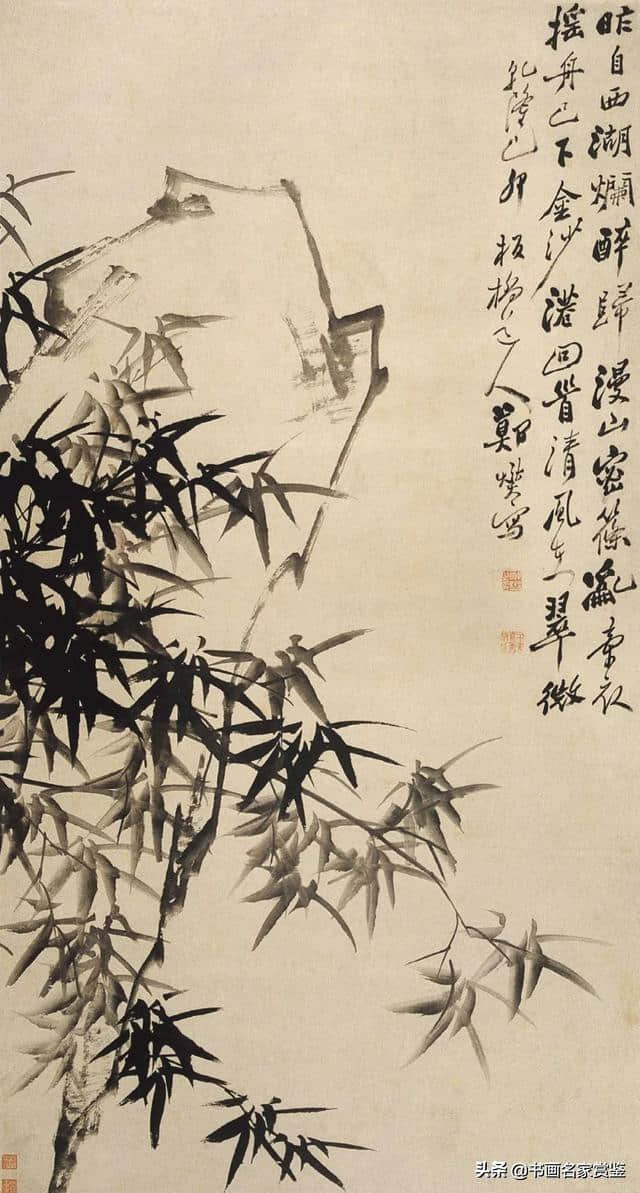 清代比较有代表性的文人画家，扬州八怪之一——郑板桥（郑燮）