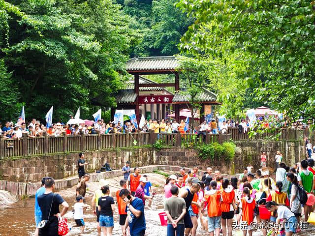 成都人避暑，首选目的地为邛崃天台山，只因十八里香草滑溪太刺激