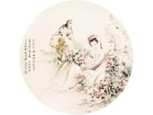 每日背一诗《清平调.名花倾国两相欢.李白》附带飞花令，欢迎来玩