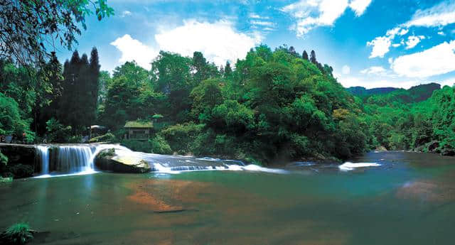 自驾四川天台山风景区，成都人周末避暑清凉最佳选择地