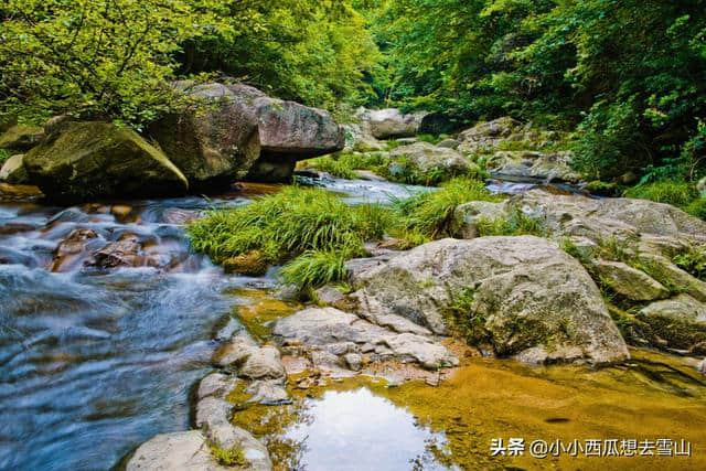 浙江天台山精华所在地，是天台山必去景点，还是徐霞客游记开篇地