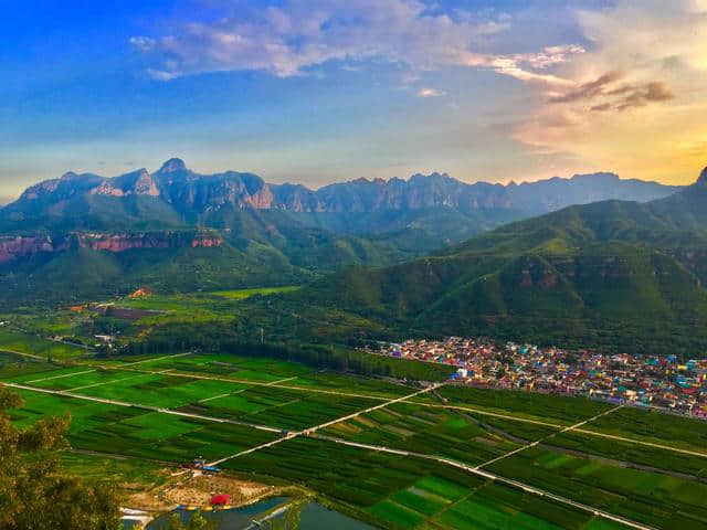 漳河水流淌听醉时光  太行山青涩迷蒙了双眼——邯郸涉县美了美了