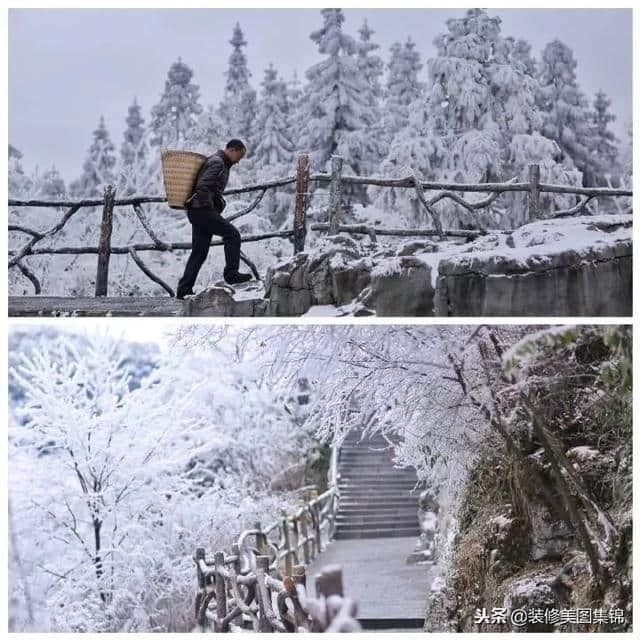 银装素裹 · 天地间