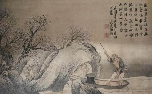 归去来兮，一幅绘画于日本的《武陵桃源图》