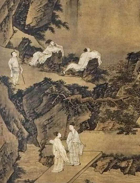 仇英《桃源仙境图》绘画主题研究「江南收藏书画艺术」