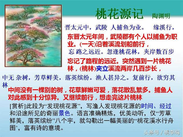 烛照千古的桃花源——《桃花源记》赏析