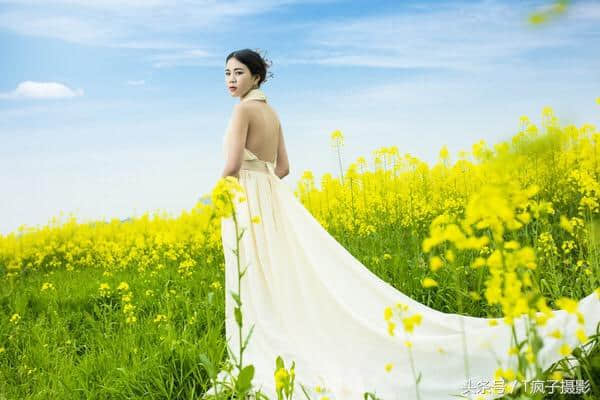 T疯子摄影：花中美人、美人如花