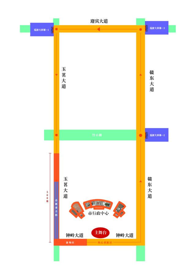 注意！今年汤显祖戏剧节开幕式巡游路线有变