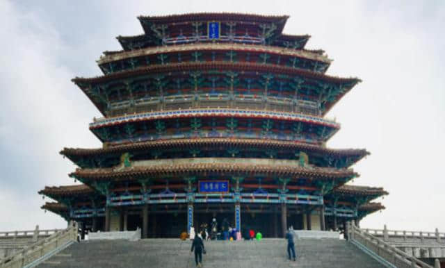 探访中国四大名楼之鹳雀楼 听鹳雀鸣观“黄河入海”