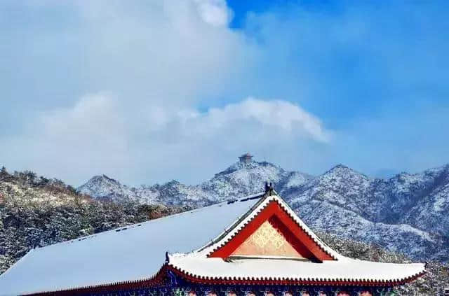 里口山中广福寺—雪景都是那么的禅意