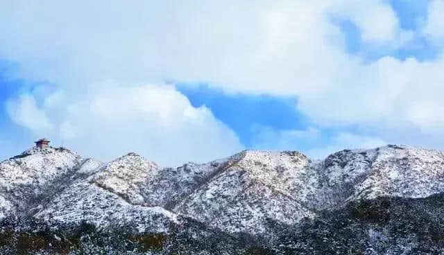 里口山中广福寺—雪景都是那么的禅意