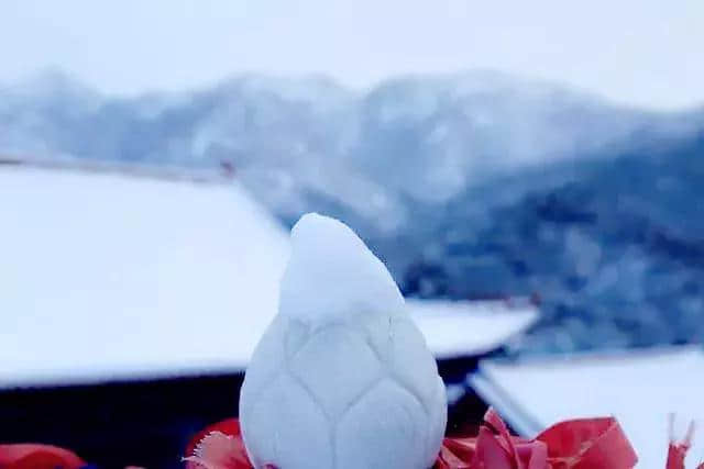 里口山中广福寺—雪景都是那么的禅意