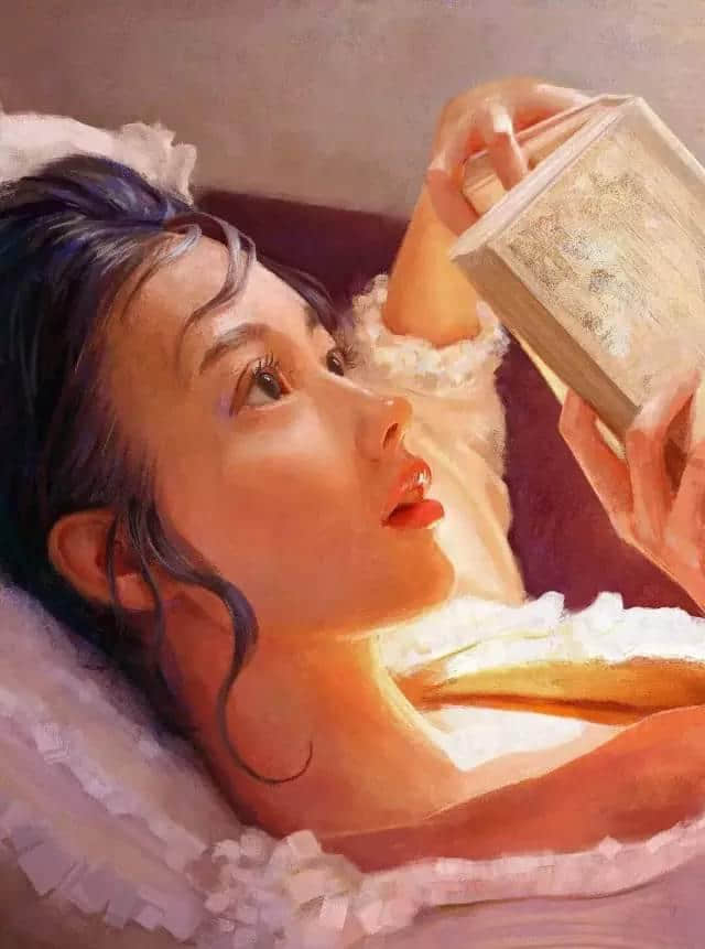 画里的美女，个个楚楚动人，宛若天仙