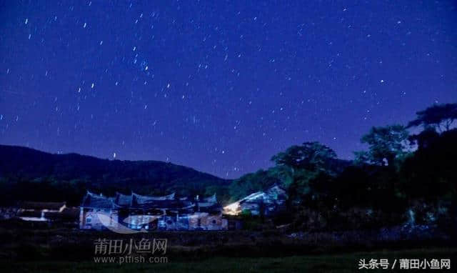 莆田龟山寺夜拍星空